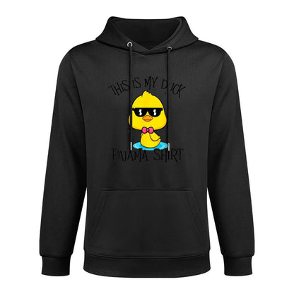 This Is My Duck Pajama Fun Duck Halloween Costume Girl Women Casual Wear Hoodie