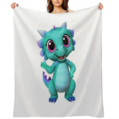 Shimmer And Shine Poster Throw Blanket