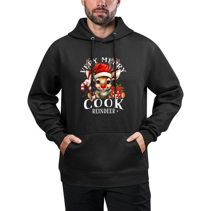 Very Merry Cook Reindeer Matching Christmas Casual Wear Hoodie