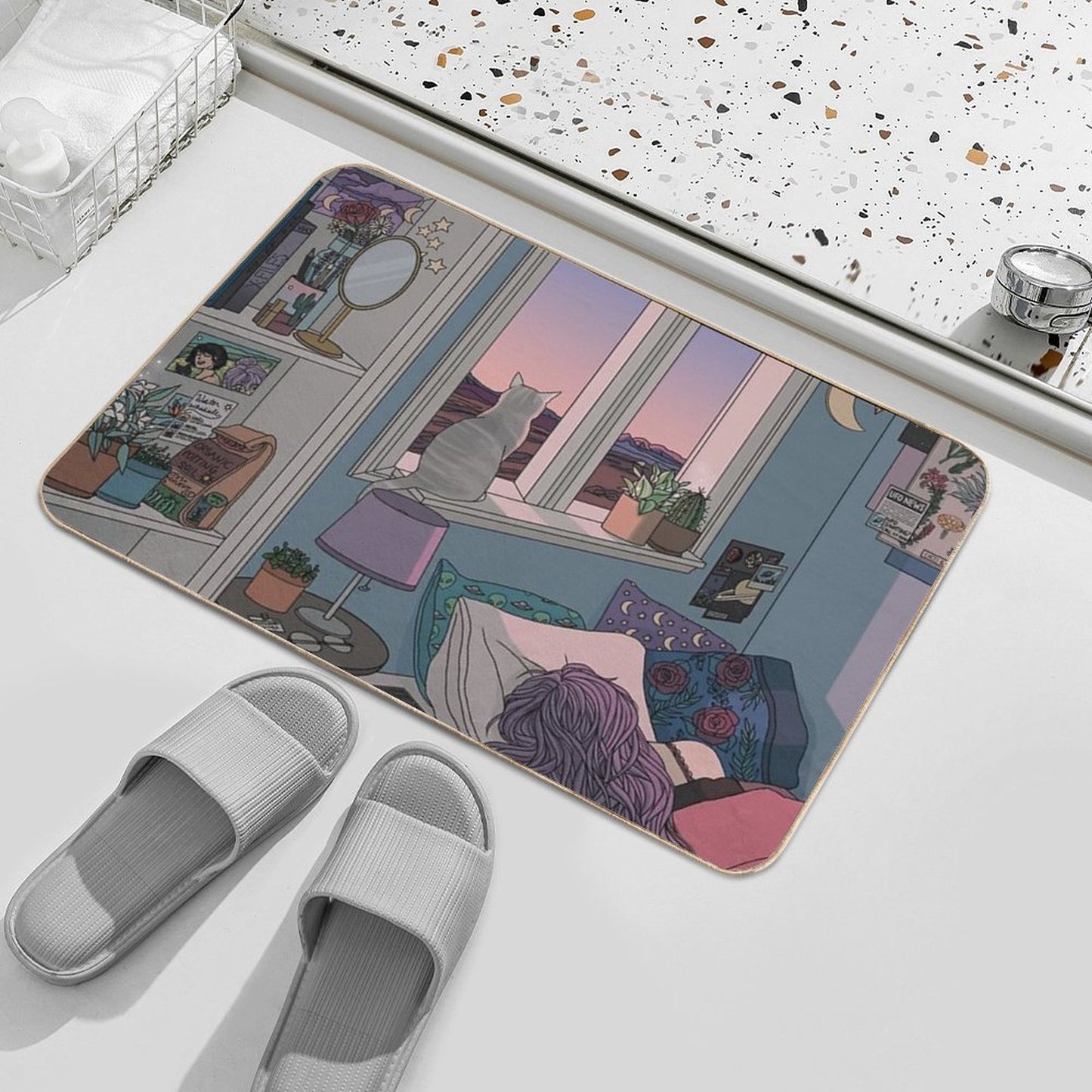 Early Morning Bath Mat