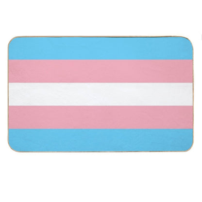 Transgender Pride Flag Bath Mat