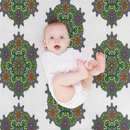 Indian Style Mandala 2 Throw Blanket