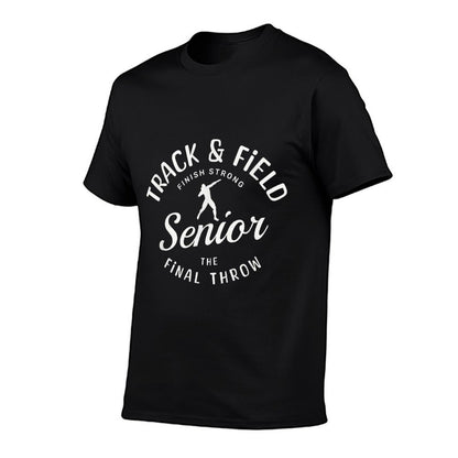 Senior Track And Field The Final Throw Boys Shot Put T-Shirt