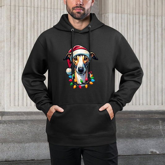 Dog Owner Xmas Men Women Favorite Greyhound Christmas Unisex Design Hoodie