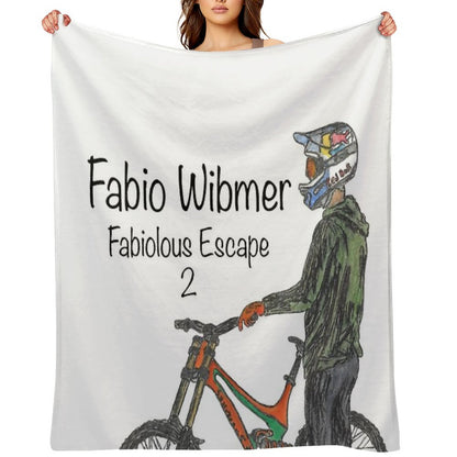 Fabio Wibmer Fabiolous Escape 2 Throw Blanket
