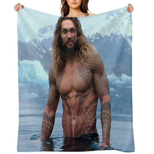 Jason Momoa Throw Blanket
