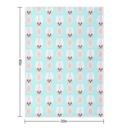 Bandy The Bunny Throw Blanket