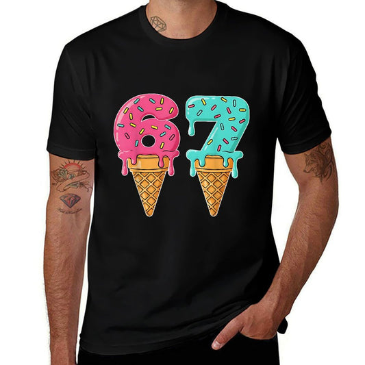 Baseball Drip Ice Cream 67 Baseball Lifestyle 101  Stretchy T-Shirt