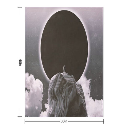 Now More Than Ever BW Throw Blanket