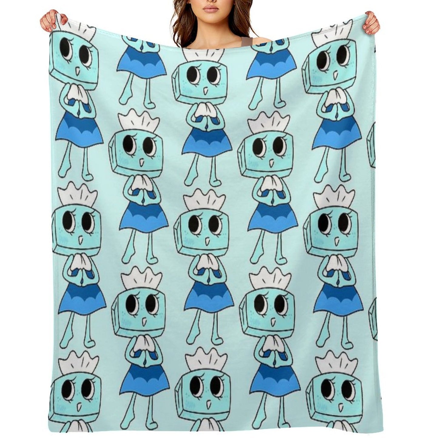 Tisha The Tissue Box!! Throw Blanket