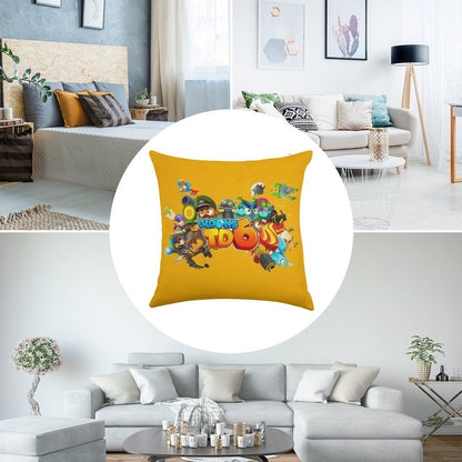 Bloons TD6 Linen Throw Pillow Cover