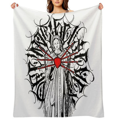 Maria Seven Swords Throw Blanket