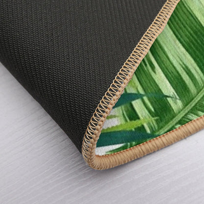 Tropical Leaves III Bath Mat