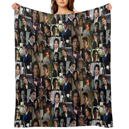 Ian Somerhalder Throw Blanket