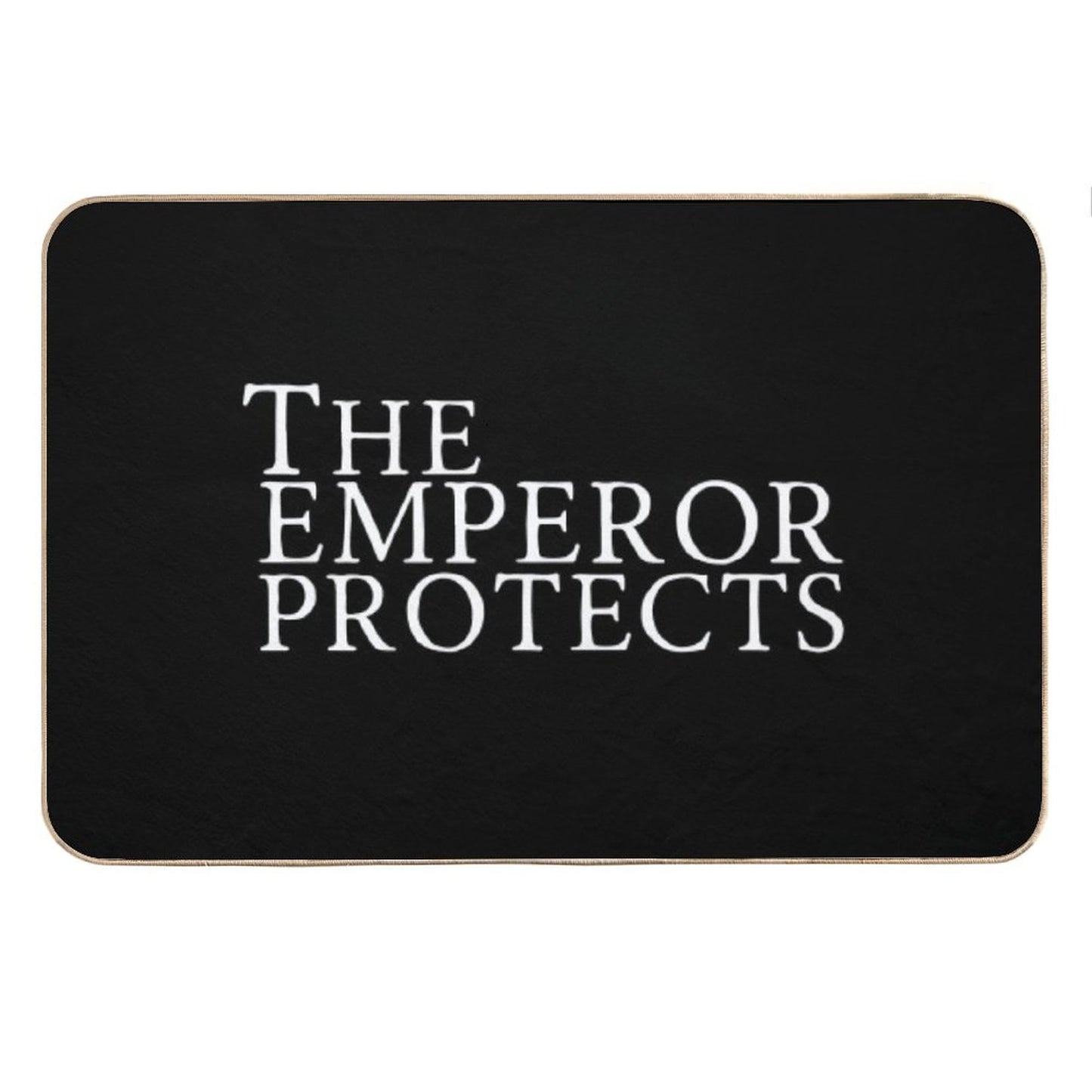 The Emperor Protects Bath Mat