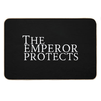 The Emperor Protects Bath Mat