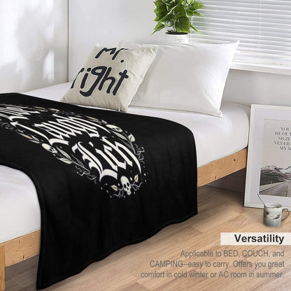Live, Laugh, Lich Throw Blanket
