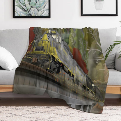 Appalachian Autumn Throw Blanket