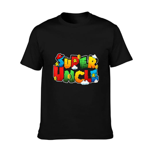 Gamer Super Uncle Funny Father Day Gifts For Uncle T-Shirt
