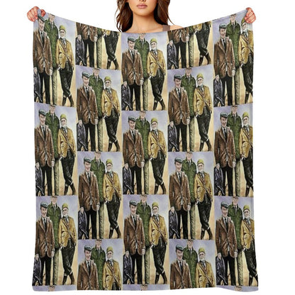 Last of The Summer Wine Throw Blanket