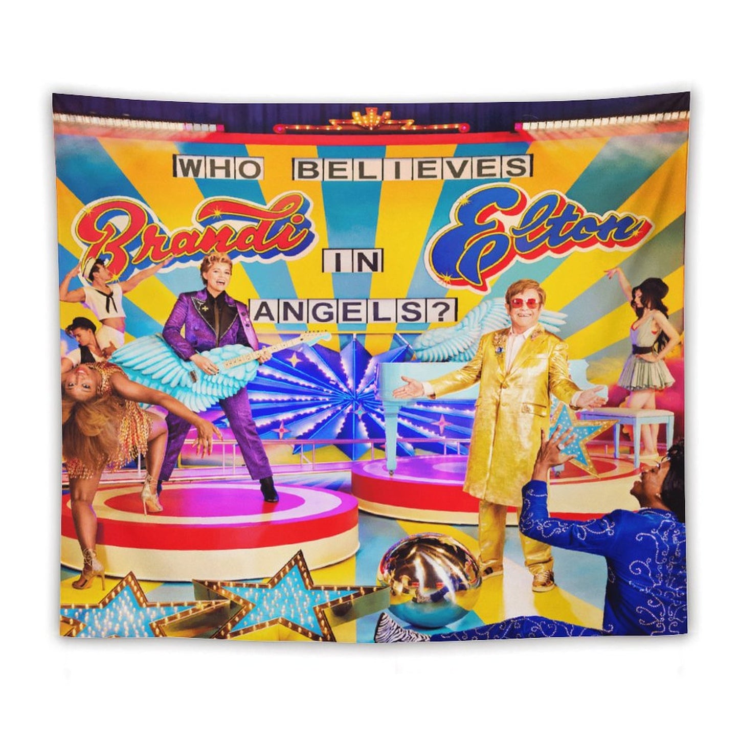 Who Believes In Angels Tapestry