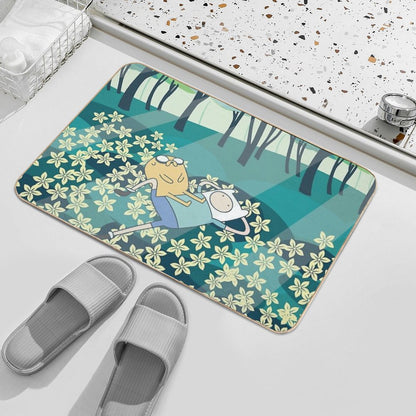 Field of Flowers (Adventure Time) Bath Mat