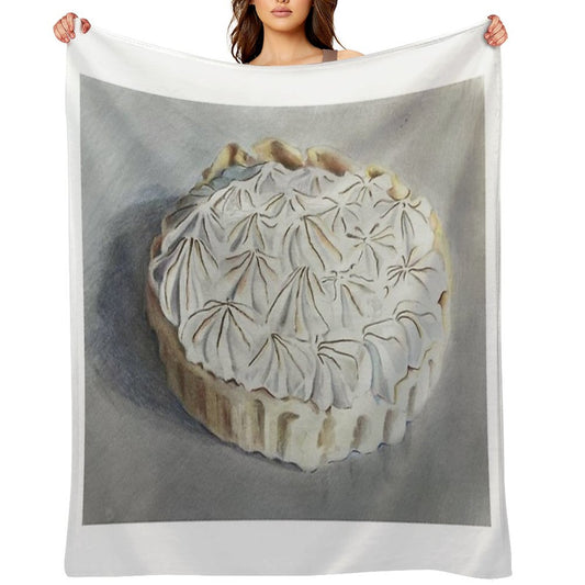 Lemon Meringue Pie Throw Blanket