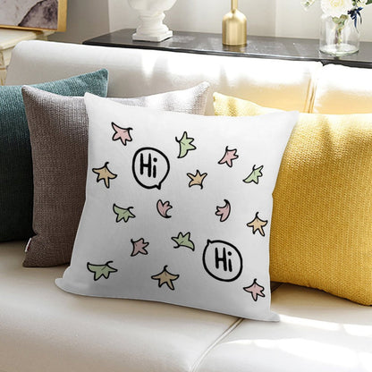 Heartstopper - Charlie And Nick - Hi Soft Ultra-Soft Texture Throw Pillow