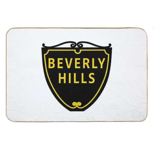 Beverly Hills Street Sign Bath Mat