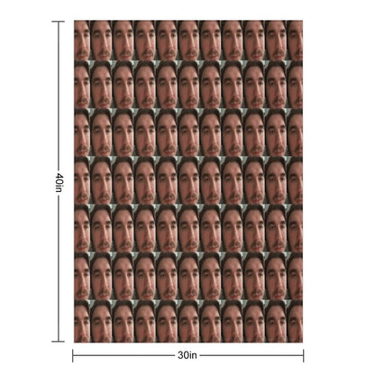 Schlatt (featuring Schlanketsjschlatt Blankets) Throw Blanket