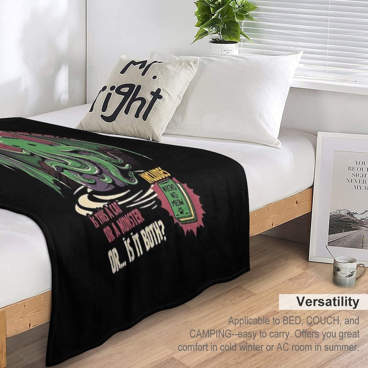Cathulhu Throw Blanket
