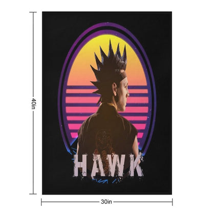 Hawk Shirt Throw Blanket