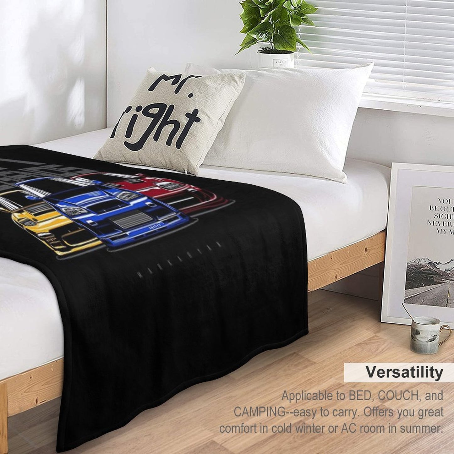 JDM Legend Throw Blanket