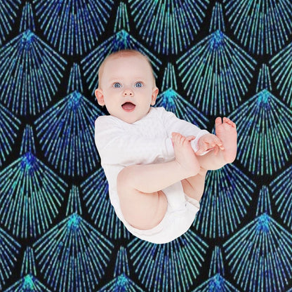 Peacock Throw Blanket