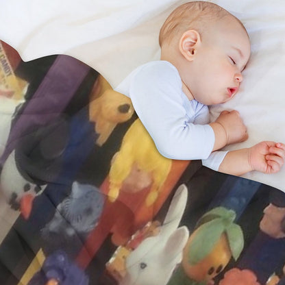 Pez Candy Throw Blanket