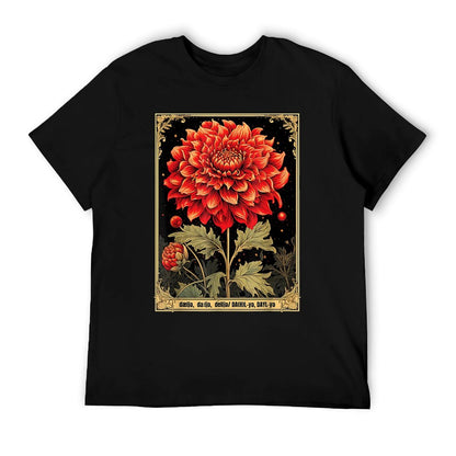 Vintage Dahlias T-Shirt