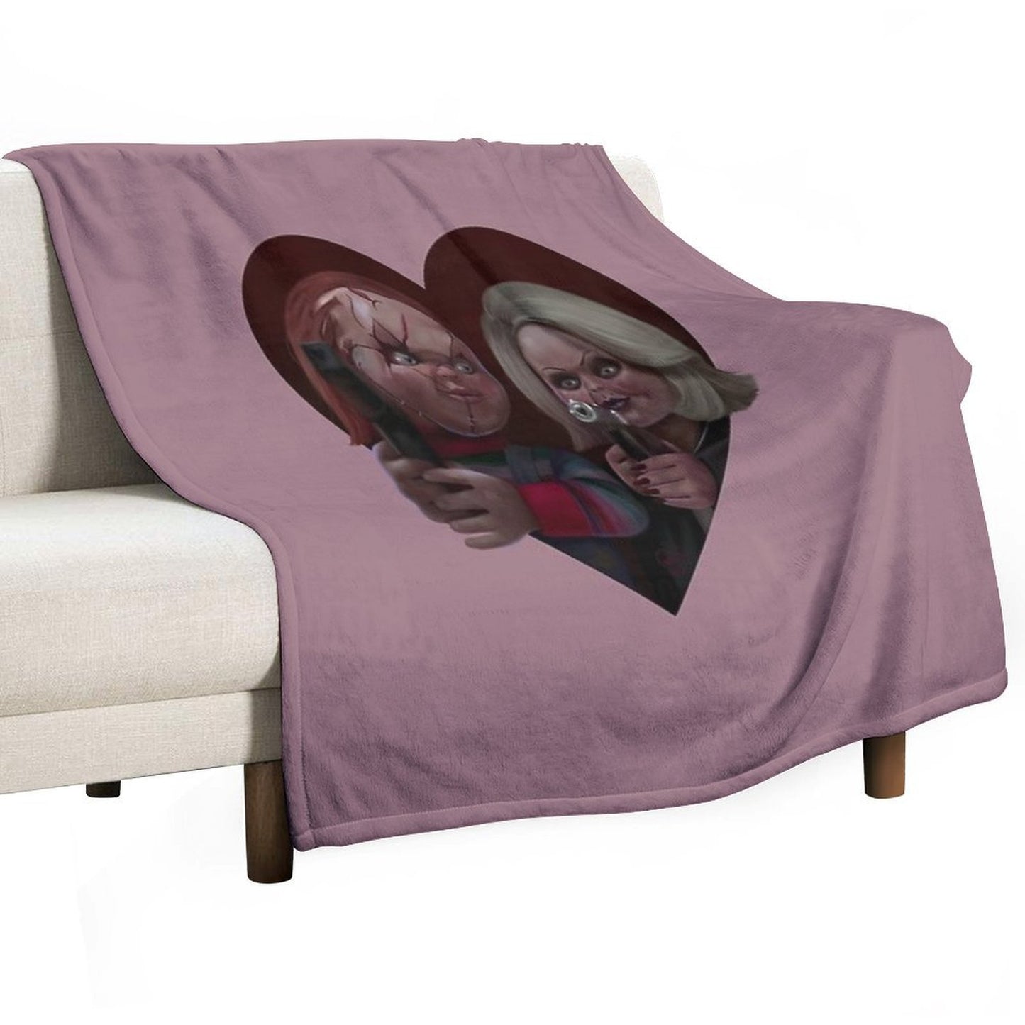 Bride of Chucky Throw Blanket