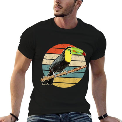 Retro Toucan Vintage Distressed Style Toucan T-Shirt