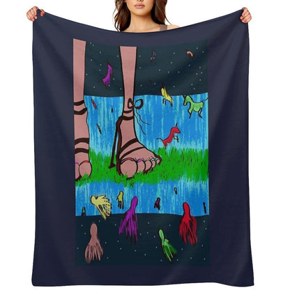 Day Dreaming Throw Blanket