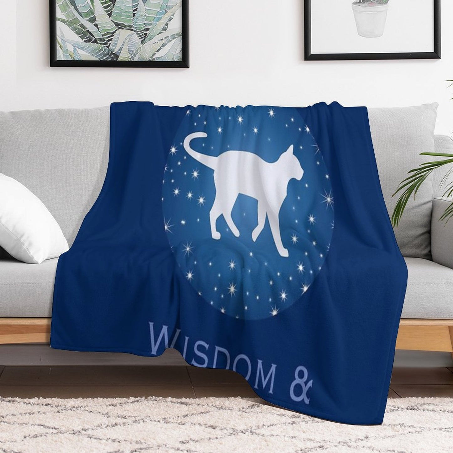 StarClan Dreams Throw Blanket