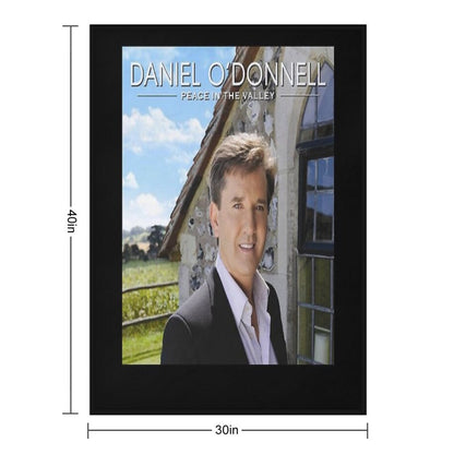 Daniel O'Donnell Peace in The Valley Throw Blanket