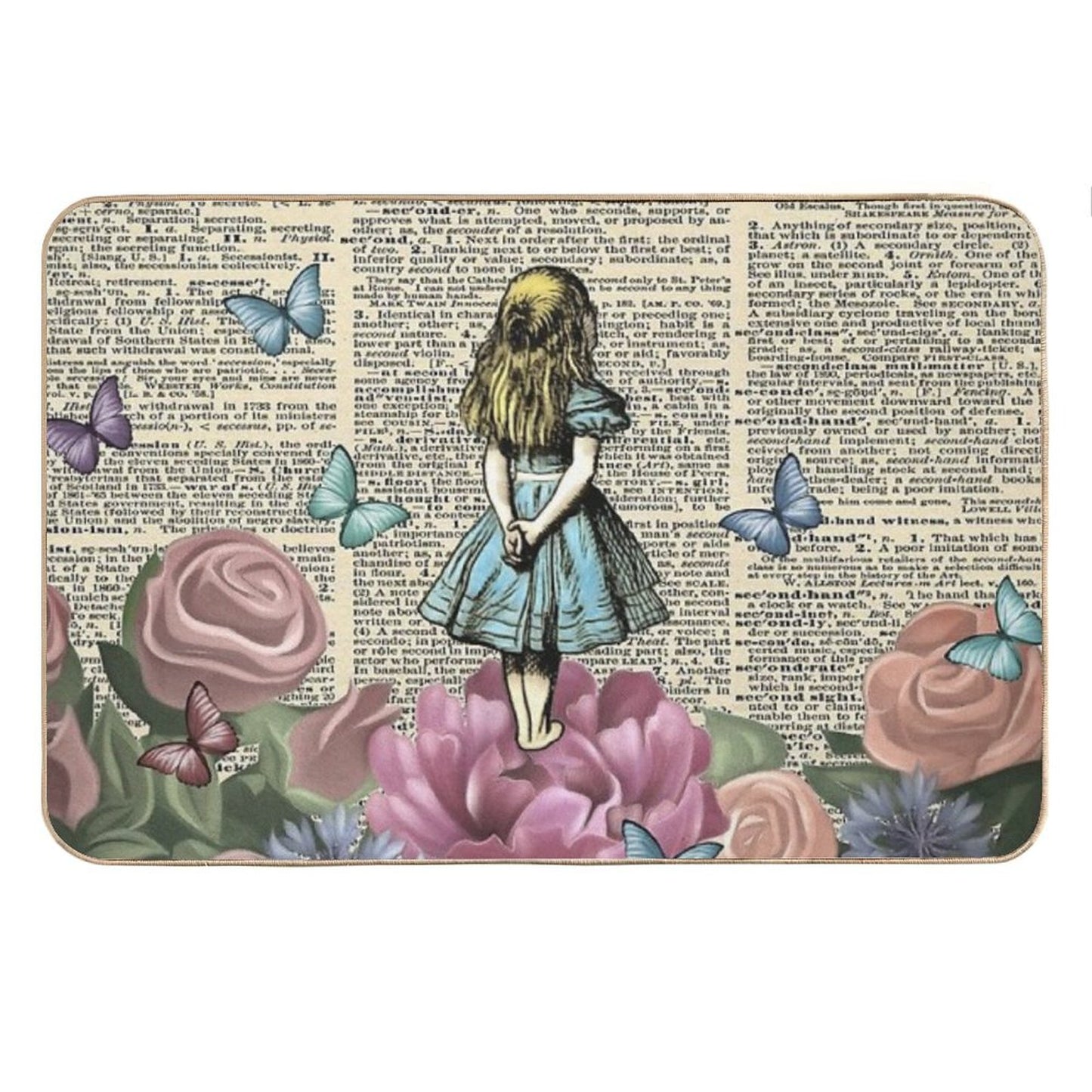 Alice In Wonderland - Wonderland Garden Bath Mat