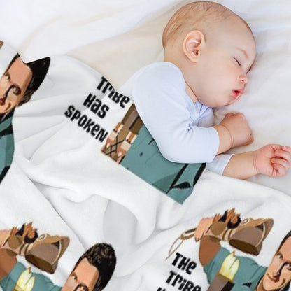 Jeff Probst The Tribe Has Spoken Throw Blanket