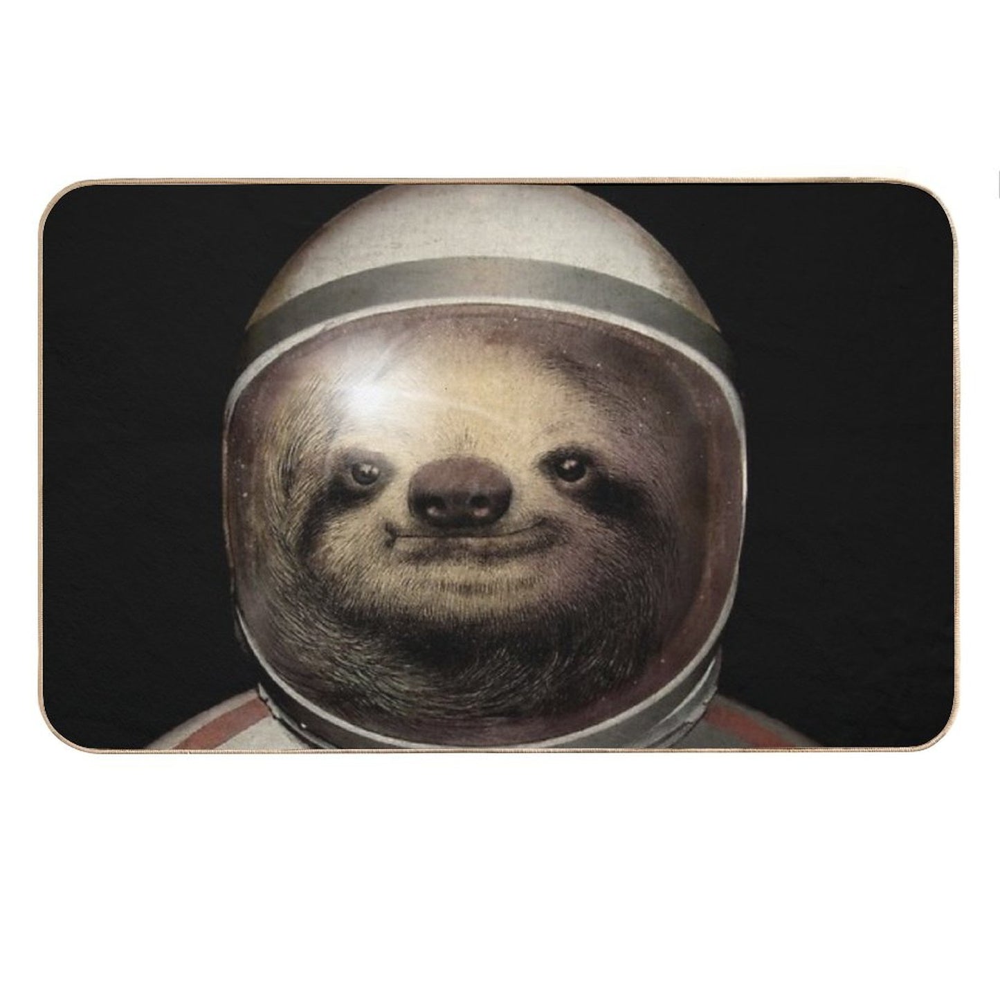Space Sloth Bath Mat