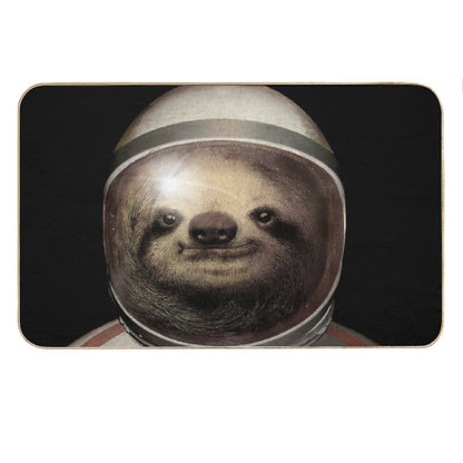 Space Sloth Bath Mat