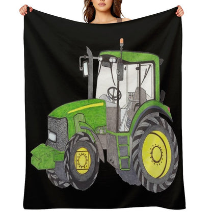 TRACTOR Throw Blanket