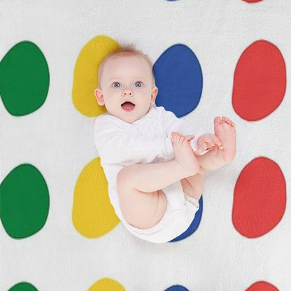 Twister Pattern Throw Blanket