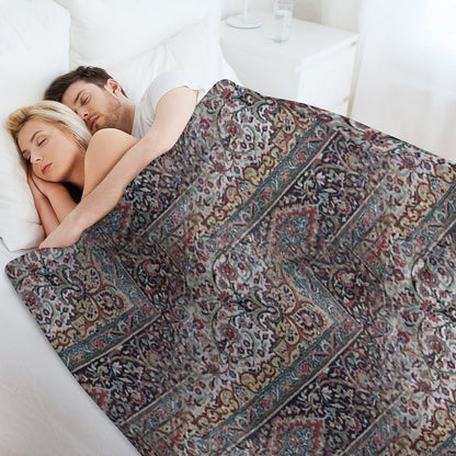 My Grandma's Carpet Throw Blanket