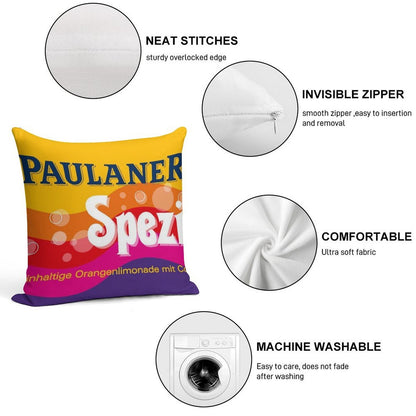 PaulanerSpezi Munich Soft High-Density Material Throw Pillow
