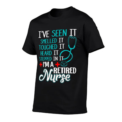 Funny Nurse Retirement Shirt - Retired Nurse Gift T-Shirt